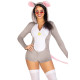 Комбінезон-костюм миші Leg Avenue Comfy Mouse XS, з капюшоном