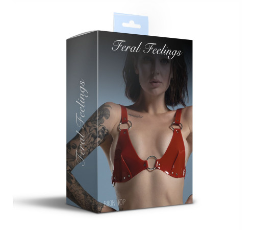 Ліф класичний Feral Feelings - Bikini Top Red