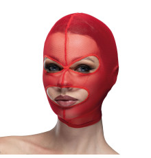 Маска сітка з відкритим ротом та очима Feral Feelings - Mask Red