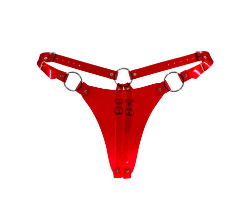 Трусики класичні Feral Feelings - String Bikini Red Trasparent