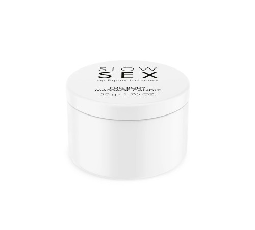 Масажна свічка Bijoux Indiscrets SLOW SEX Massage Candle (50 г)