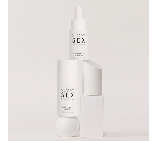 Олія для збудження Bijoux Indiscrets SLOW SEX Arousal Sex Oil CBD (30 мл)