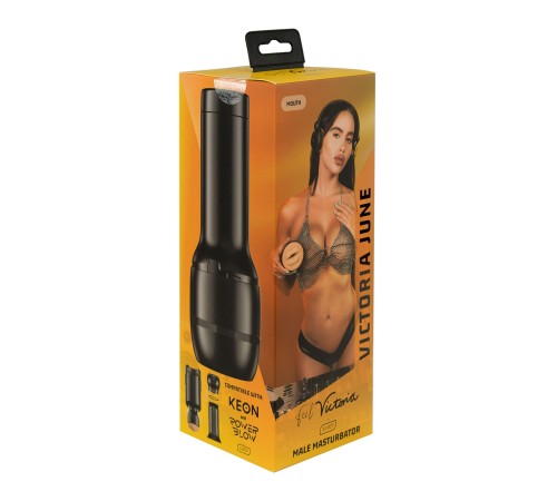 Мастурбатор Kiiroo Feel Victoria June Mouth Stroker PBC сумісний з PowerBlow та Keon