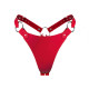 Трусики з натуральної шкіри Feral Feelings - String Bikini Red