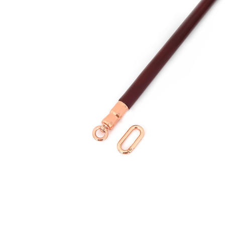 Фіксатор-розпірка для ніг або рук Liebe Seele Wine Red Spreader Bar, дерево + натуральна шкіра