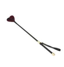 Шльопалка-сердечко Liebe Seele Victorian Garden Riding Crop, двостороння