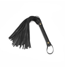 Флогер Liebe Seele Black Organosilicon Flogger