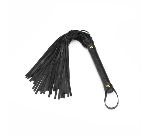 Флогер Liebe Seele Black Organosilicon Flogger