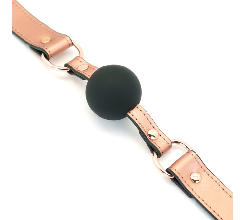 Кляп Liebe Seele Rose Gold Memory Ball Gag