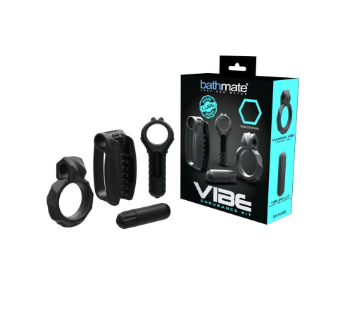 Вібронабір Bathmate Vibe Endurance Kit, 3 іграшки + віброкуля + лубрикант 93 мл