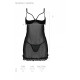 Еротичний пеньюар Passion MARINA CHEMISE, L/XL, black