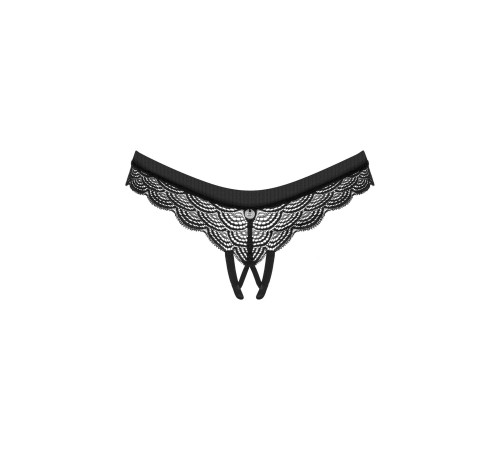 Трусики з доступом Obsessive Chemeris crotchless panties XS/S