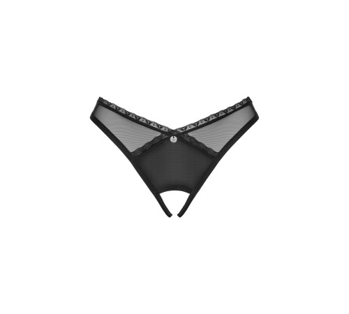 Трусики з доступом Obsessive Latinesa crotchless thong XL/2XL Новинка