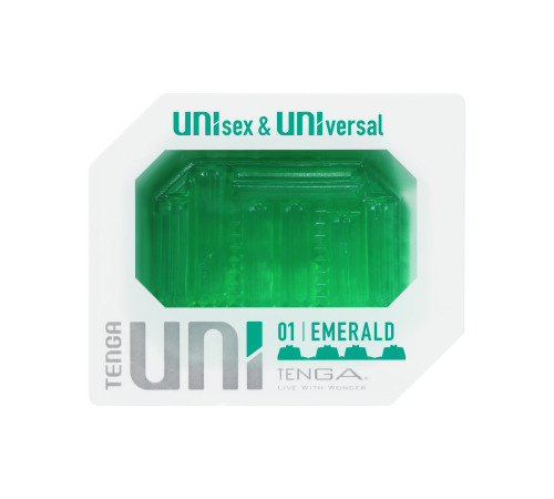 Мастурбатор Tenga UNI Emerald