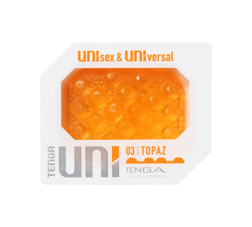 Мастурбатор Tenga UNI Topaz