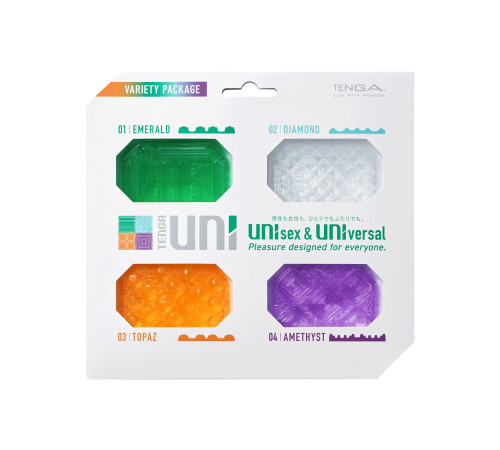 Набір мастурбаторів Tenga Egg UNI Variety Pack (4 шт)