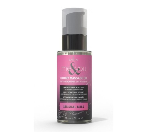 Масажна олія Sensuva Me&You - Sensual Bliss (Pink Grapefruit & Vanilla Bean) 59 мл