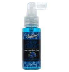 Спрей для мінету Doc Johnson GoodHead DeepThroat Spray - Blue Raspberry 59 мл для глибокого мінету