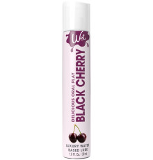 Лубрикант на водній основі Wet Oral Play Black Cherry (30 мл), їстівний, без цукру