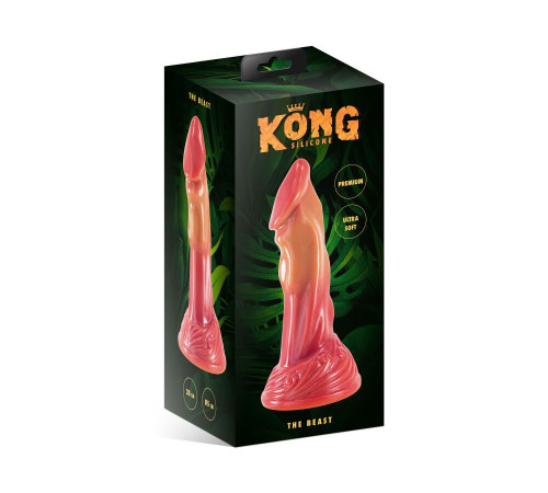 Фентезійний фалоімітатор Kong Silicone The Beast