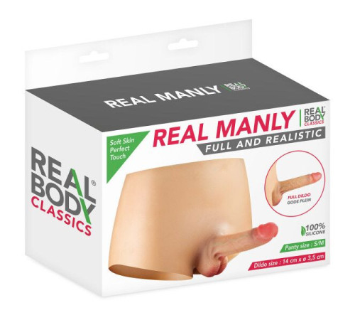 Страпон Real Body — Real Manly full and realistic S/M