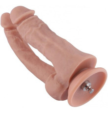 Подвійний фалоімітатор Hismith 9.8" Double Penetrator Silicone Dildo