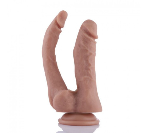 Подвійний фалоімітатор Hismith 9.8" Double Penetrator Silicone Dildo