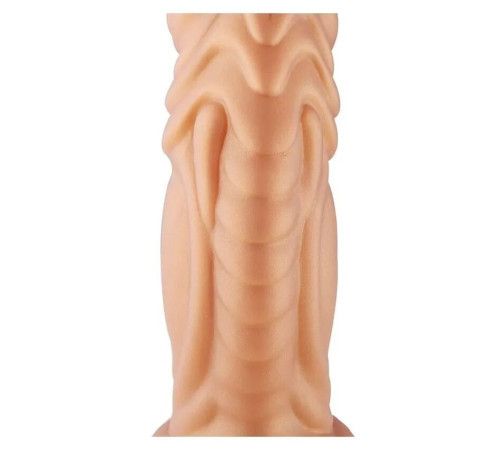 Силіконовий дилдо Hismith Slightly Curved Silicone Dildo Monster Series