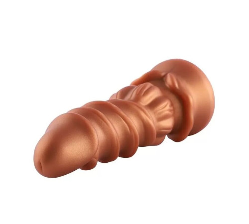 Силіконовий дилдо Hismith Spiral Grain Silicone Dildo Monster Series