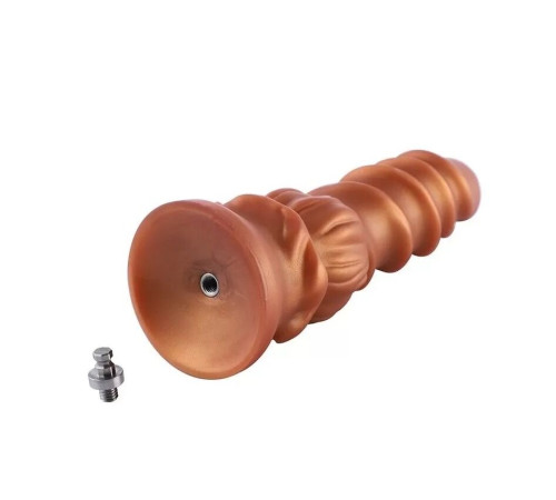 Силіконовий дилдо Hismith Spiral Grain Silicone Dildo Monster Series