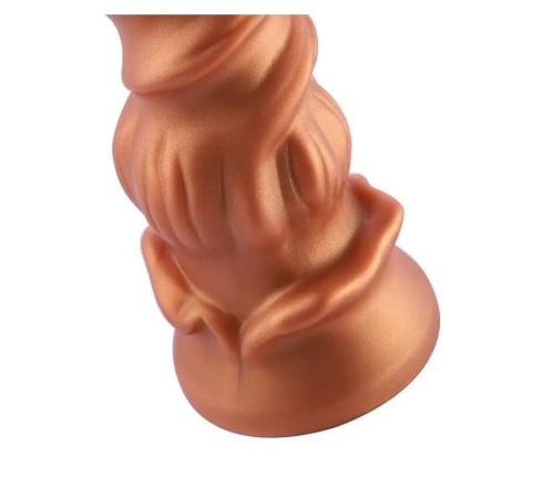 Силіконовий дилдо Hismith Spiral Grain Silicone Dildo Monster Series