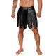 Чоловіча спідниця гладіатора Noir Handmade H053 Eco leather men's gladiator skirt - L