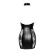 Сукня Noir Handmade F238 Short tulle dress with powerwetlook inserts - S