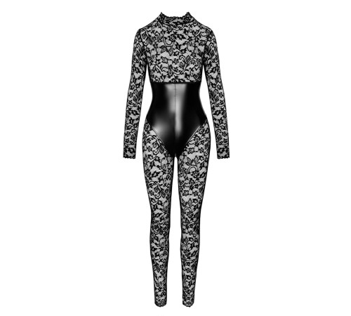 Комбінезон Noir Handmade F299 Enigma lace catsuit with underbust bodice - S