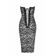 Сукня Noir Handmade F301 Catalyst lace up midi dress - M