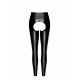 Легінси Noir Handmade F304 Taboo wetlook leggings with open crotch and bum - S