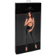 Легінси Noir Handmade F304 Taboo wetlook leggings with open crotch and bum - S