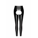 Легінси Noir Handmade F304 Taboo wetlook leggings with open crotch and bum - XL