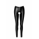 Легінси Noir Handmade F304 Taboo wetlook leggings with open crotch and bum - XL