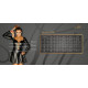 Комбінезон Noir Handmade F319 Caged wetlook catsuit with zippers and ring - M