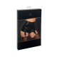 Шортики Noir Handmade F325 Glam suspender wetlook and vinyl shorts - M