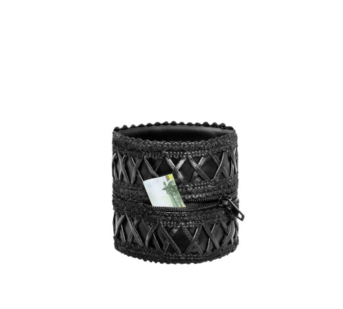 Жіночий наручний гаманець Noir Handmade F326 Wrist wallet with hidden zipper