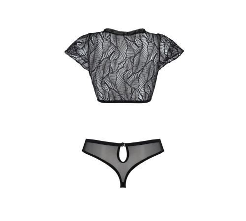 Комплект Passion LEAFA BIKINI black XXL/XXXL - ECO Passion