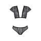 Комплект Passion LEAFA BIKINI black XXL/XXXL - ECO Passion