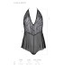 Боді Passion LEAFA BODY black L/XL - ECO Passion