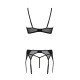 Комплект Passion LEAFA SET black S/M - ECO Passion