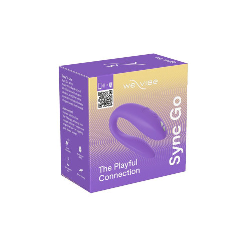 Смарт-вібратор для пар We-Vibe Sync GO Light Purple