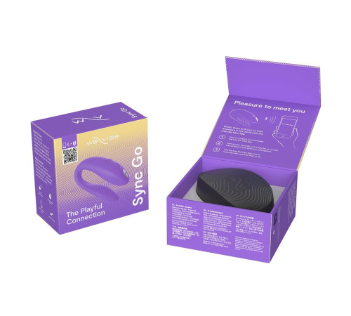 Смарт-вібратор для пар We-Vibe Sync GO Light Purple