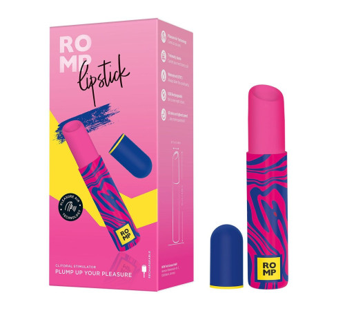 Вакуумний кліторальний стимулятор Romp Lipstick