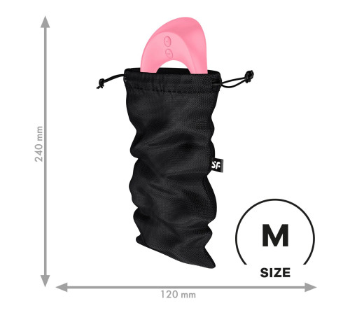 Мішечок для зберігання іграшок Satisfyer Treasure Bag M Black